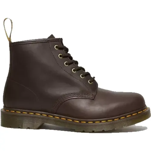 Bex Leather Crazy Horse Boot , female, Sizes: 11 UK, 10 UK, 8 UK - Dr. Martens - Modalova