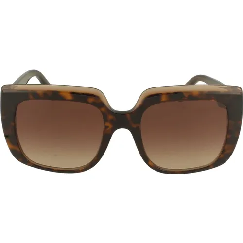 Square Sunglasses with Re-Re-Design and Vibrant Colors , female, Sizes: 54 MM - Dolce & Gabbana - Modalova