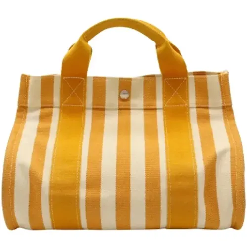 Pre-owned Canvas totes , female, Sizes: ONE SIZE - Hermès Vintage - Modalova