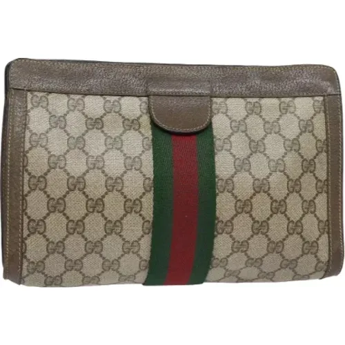 Pre-owned Leder clutches - Gucci Vintage - Modalova