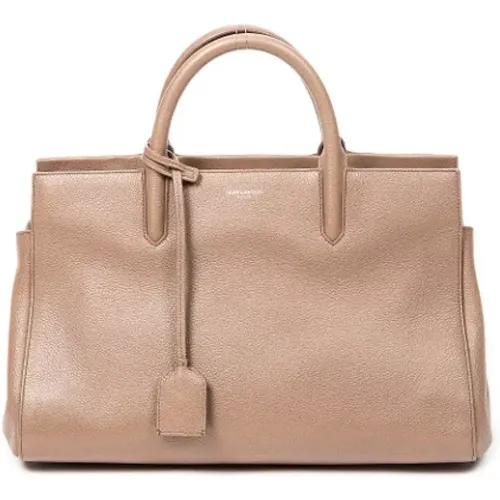 Pre-owned Leather shoulder-bags , female, Sizes: ONE SIZE - Yves Saint Laurent Vintage - Modalova