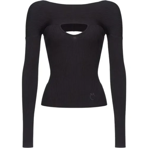 Sweaters for Women , female, Sizes: L, S - pinko - Modalova