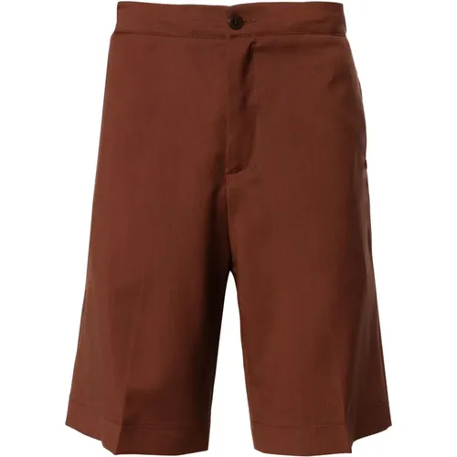 Wool Bermuda Shorts , male, Sizes: XL, M - Costumein - Modalova