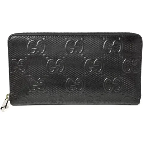 Pre-owned Leather wallets , female, Sizes: ONE SIZE - Gucci Vintage - Modalova