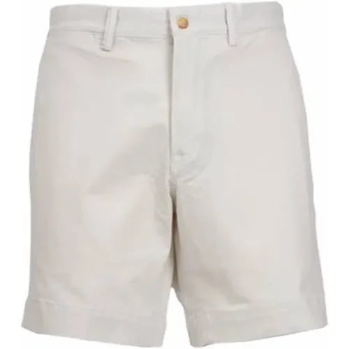 Flat Bedford Shorts for Men , male, Sizes: W30, W34, W31, W38, W40, W35, W33, W36, W32 - Polo Ralph Lauren - Modalova