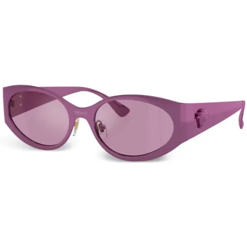 Ve2263 1503Ak Sunglasses , female, Sizes: 56 MM - Versace - Modalova