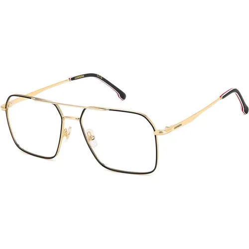 Schwarz Gold Brillengestelle - Carrera - Modalova
