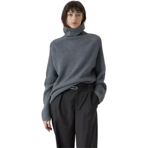 Merino Wool Turtleneck Sweater , female, Sizes: M - closed - Modalova