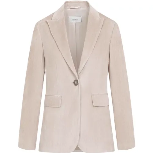 Schicke Beige Jacke Aw24 Peserico - PESERICO - Modalova