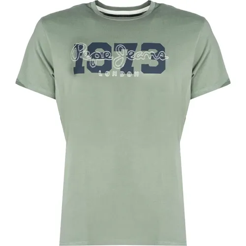 T-Shirt; Andres; , Herren, Größe: 2XL - Pepe Jeans - Modalova