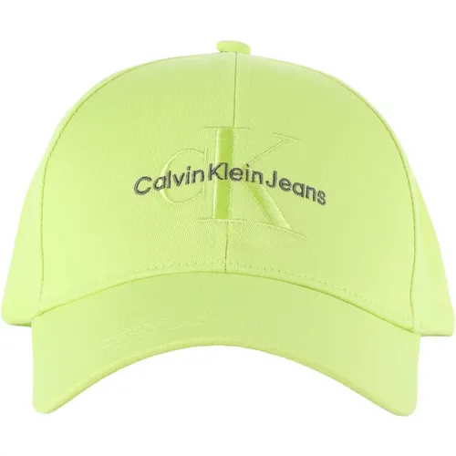 Baumwollbestickte Logo-Kappe - Calvin Klein Jeans - Modalova