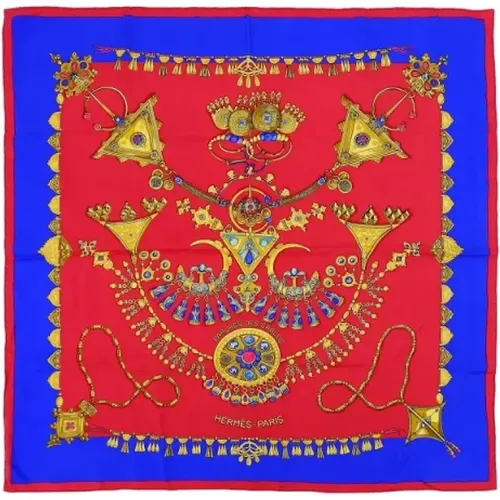 Pre-owned Silk scarves , female, Sizes: ONE SIZE - Hermès Vintage - Modalova