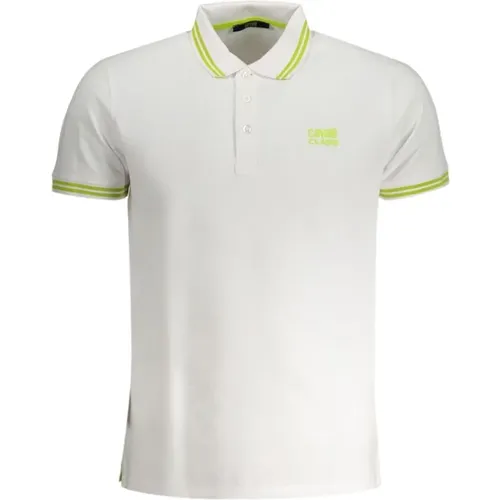 Polo Shirt mit Kurzen Ärmeln und Logo , Herren, Größe: M - Cavalli Class - Modalova