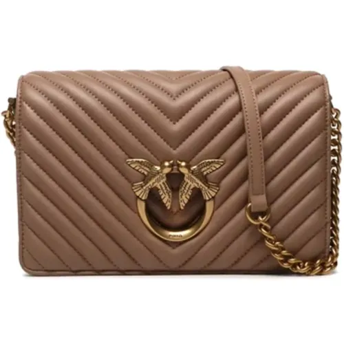 Classic Love Bag Click in , female, Sizes: ONE SIZE - pinko - Modalova