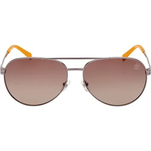 Polarized Pilot Sunglasses Elegant Style , unisex, Sizes: 61 MM - Timberland - Modalova