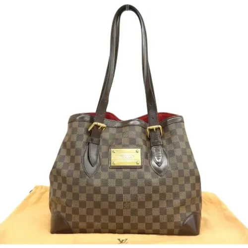 Timeless Elegance: Louis Vuitton Hampstead Tote Bag , female, Sizes: ONE SIZE - Louis Vuitton Vintage - Modalova