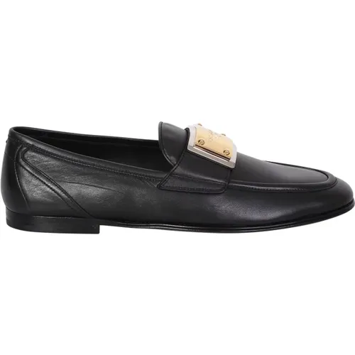 Loafers for Men , male, Sizes: 5 1/2 UK, 6 UK - Dolce & Gabbana - Modalova