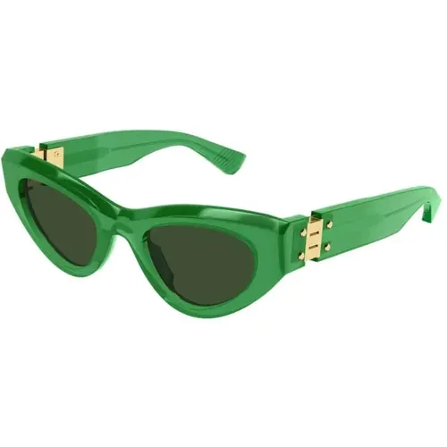 Stylische Sonnenbrille für modebewusste Individuen - Bottega Veneta - Modalova