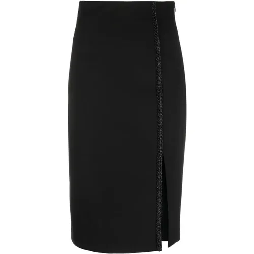 Knee-Length Skirt with Unique Design , female, Sizes: S - Twinset - Modalova