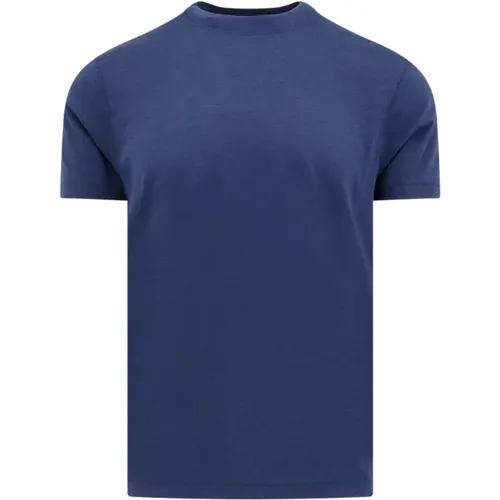 T-Shirt Crew-neck Embroidered Logo , male, Sizes: 2XL, M, XL, L - Tom Ford - Modalova