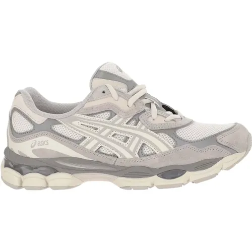 Sneaker aus Leder und Mesh mit Gel-Einsätzen , Herren, Größe: 44 1/2 EU - ASICS - Modalova