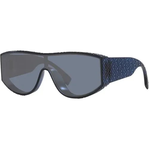 Mirrored Sunglasses Lab Fe40128I , unisex, Sizes: 65 MM - Fendi - Modalova