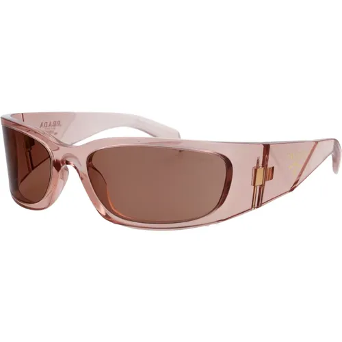 Stylish Sunglasses with Unique Design , female, Sizes: 60 MM - Prada - Modalova