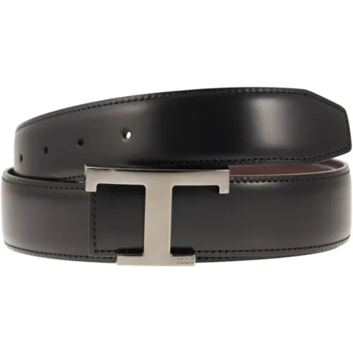 Timeless Reversible Leather Belt , male, Sizes: 90 CM, 100 CM, 110 CM, 95 CM, 105 CM - TOD'S - Modalova