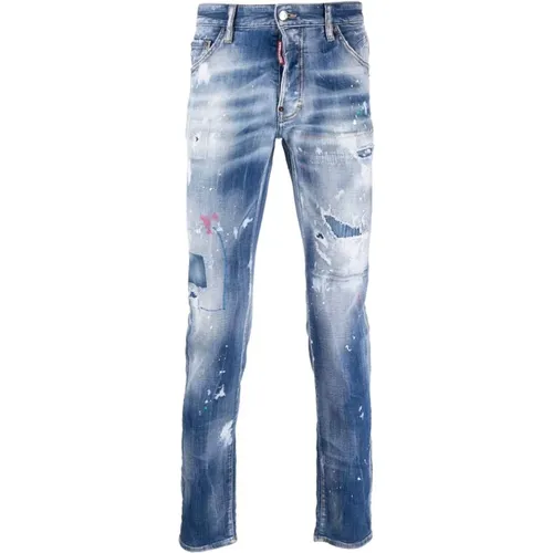 Slim-fit Jeans , Herren, Größe: S - Dsquared2 - Modalova