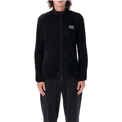 Zip-Up Jacket Ventus7 Fabric , male, Sizes: L - Emporio Armani EA7 - Modalova