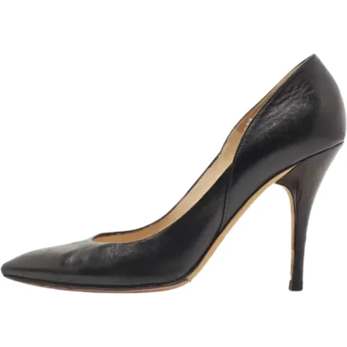 Pre-owned Leather heels , female, Sizes: 7 UK - Jimmy Choo Pre-owned - Modalova
