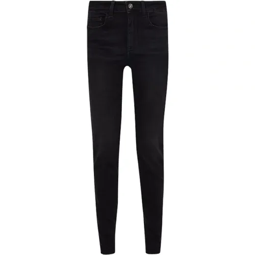 Blaue Denim Schwarze Jeans , Damen, Größe: W28 - Liu Jo - Modalova