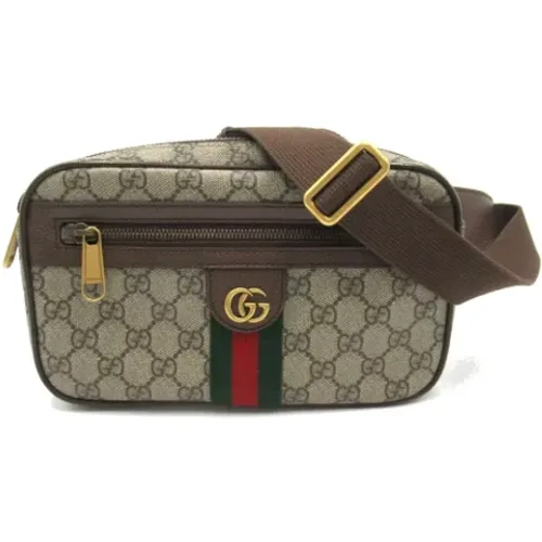 Pre-owned Canvas gucci-bags , female, Sizes: ONE SIZE - Gucci Vintage - Modalova