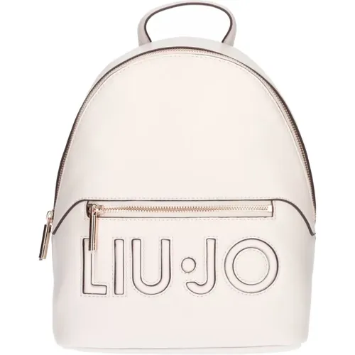 Elegant Bucket Bag & Backpack Bianco , female, Sizes: ONE SIZE - Liu Jo - Modalova