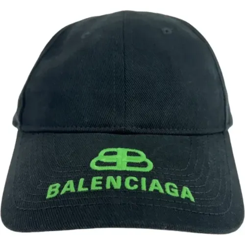 Pre-owned Canvas hats , female, Sizes: ONE SIZE - Balenciaga Vintage - Modalova