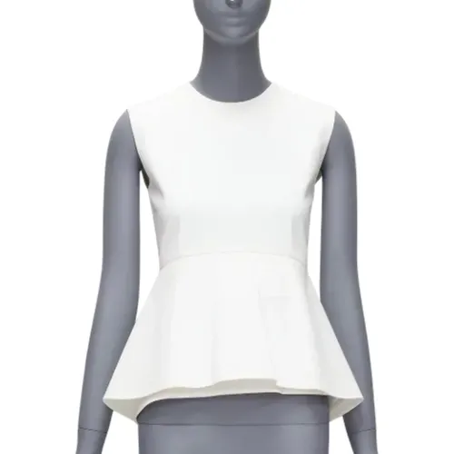 Pre-owned Cotton tops , female, Sizes: XS - Celine Vintage - Modalova