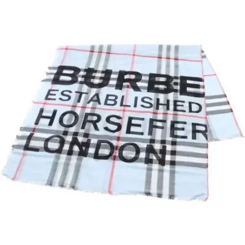 Pre-owned Silk scarves , unisex, Sizes: ONE SIZE - Burberry Vintage - Modalova