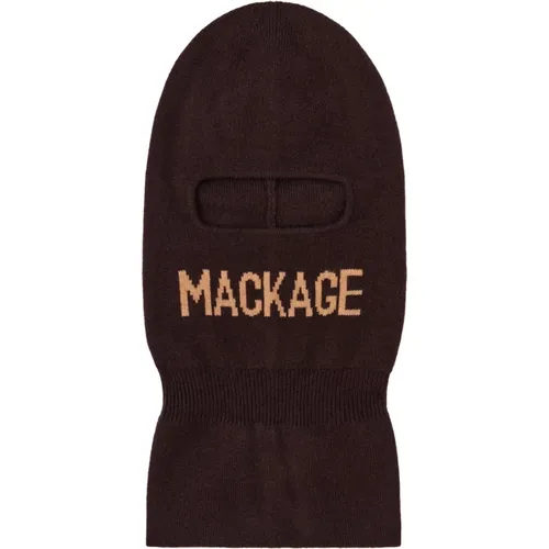 Logo Balaclava Ski Mask , male, Sizes: ONE SIZE - Mackage - Modalova