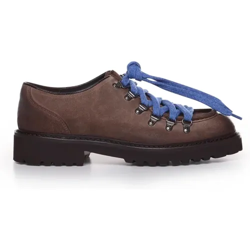 Calfskin Lace-up Shoes , male, Sizes: 11 UK - Doucal's - Modalova