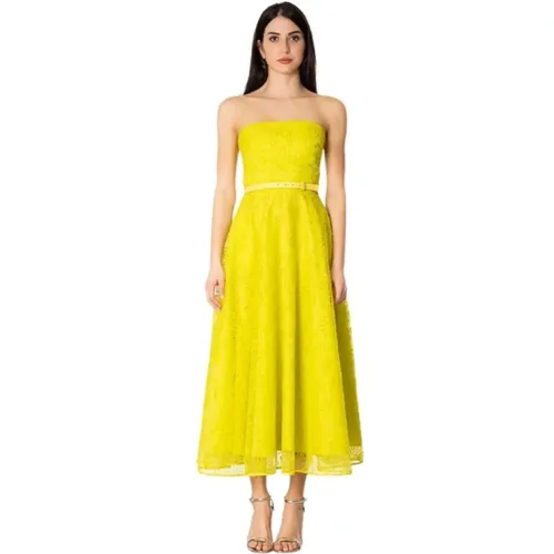 Elegantes Besticktes Kleid - Zedernfarbe - Max Mara Studio - Modalova