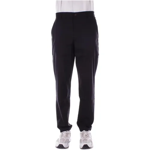 Schwarze Logo Hose Regular Fit , Herren, Größe: XS - New Balance - Modalova