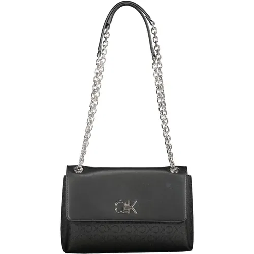 Shoulder Bag with Chain Handles , female, Sizes: ONE SIZE - Calvin Klein - Modalova