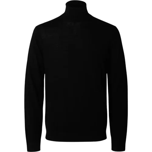 Herren Rollkragen Langarm Pullover - Selected Homme - Modalova