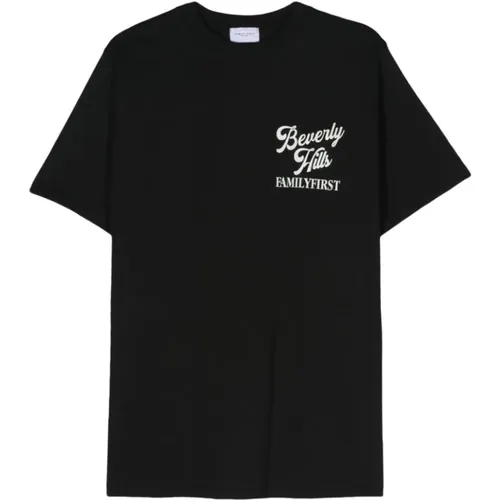 T-Shirt mit Grafikdruck , Herren, Größe: 2XL - Family First - Modalova
