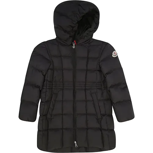 Kinder Schwarzer Mantel Arina Design - Moncler - Modalova