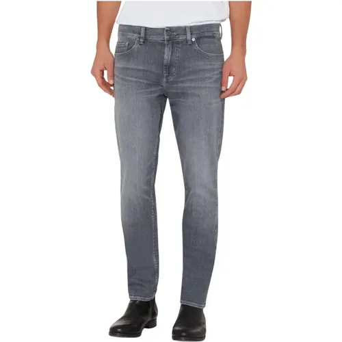 Slim-fit Jeans , male, Sizes: W33, W38, W36, W29, W31, W34 - 7 For All Mankind - Modalova