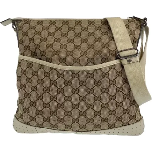 Pre-owned Canvas gucci-bags , female, Sizes: ONE SIZE - Gucci Vintage - Modalova