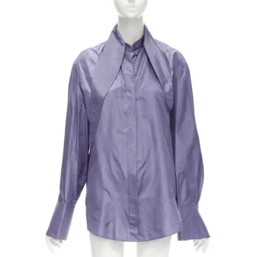 Pre-owned Silk tops , female, Sizes: XS - Valentino Vintage - Modalova
