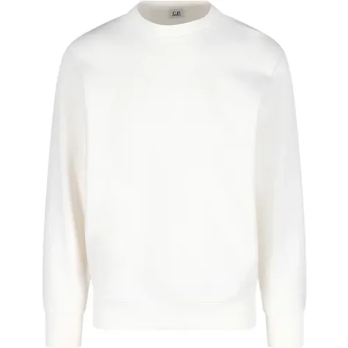 Weiße Pullover für Männer , Herren, Größe: M - C.P. Company - Modalova
