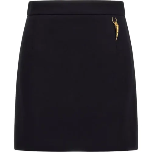 Fang Embellished Mini Skirt , Damen, Größe: XS - Roberto Cavalli - Modalova